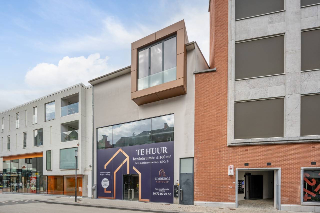 Commercieel te huur in Hasselt