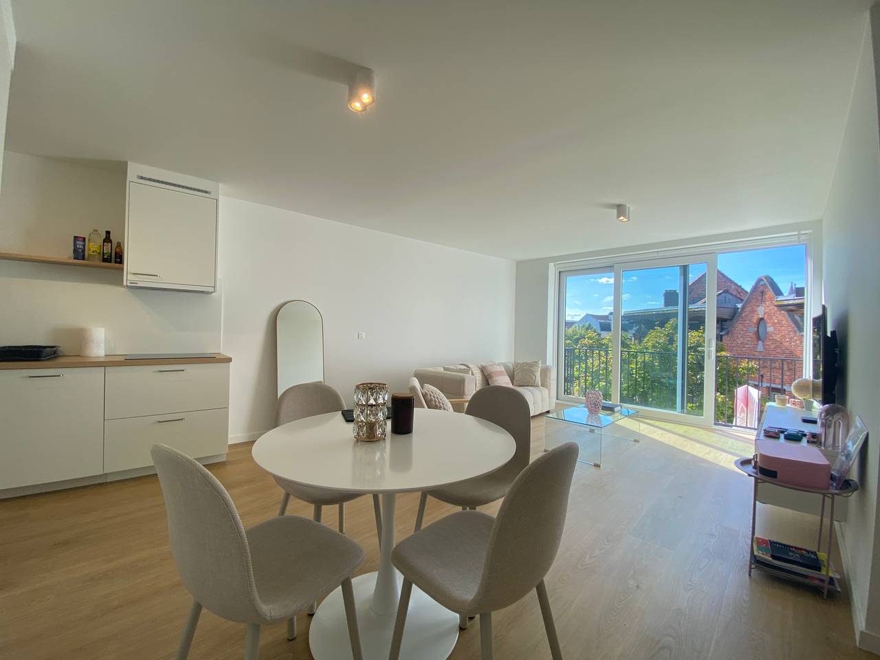 Appartement te huur in Wervik met 1 slaapkamer