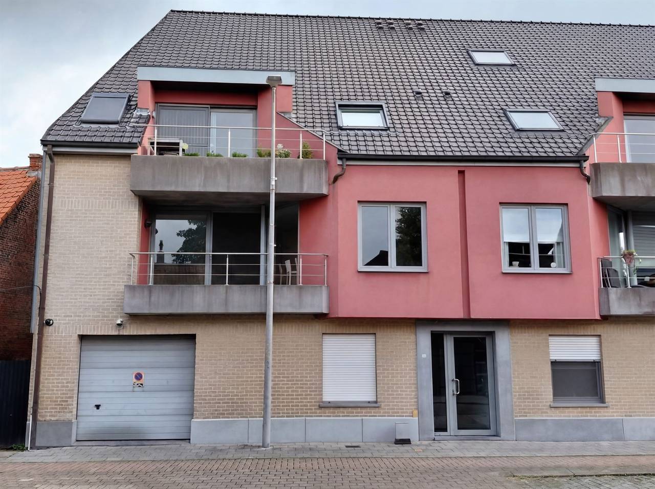 Appartement te huur in Eksaarde met 2 slaapkamers
