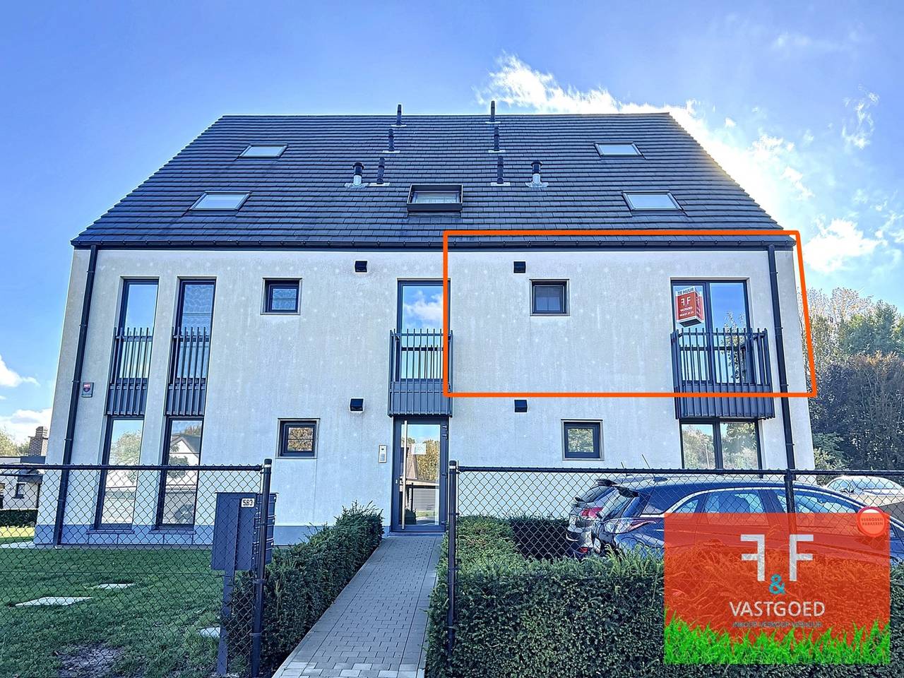 Appartement te huur in Herzele met 2 slaapkamers